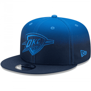 Bonnet NBA Oklahoma City Thunder New Era Blue Back Half Team 9FIFTY