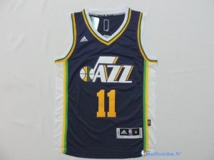 Maillot NBA Pas Cher Utah Jazz Junior Dante Exum 11 Bleu