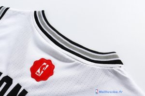 Maillot NBA Pas Cher Noël San Antonio Spurs Leonard 2 Blanc