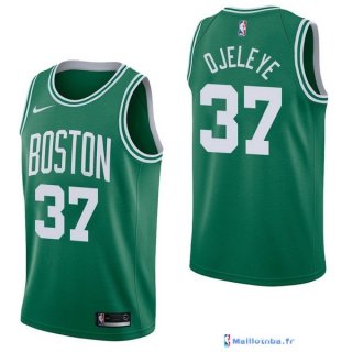 Maillot NBA Pas Cher Boston Celtics Semi Ojeleye 37 Vert Icon 2017/18