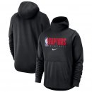 Toronto Raptors Nike Black Spotlight Practice Performance Pullover Hoodie