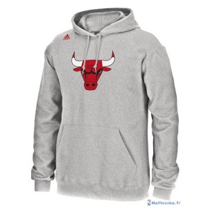 Sweat Capuche NBA Chicago Bulls Dwyane Wade 3 Gris