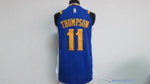 Maillot NBA Pas Cher Golden State Warriors Klay Thompson 11 Bleu 2017/18