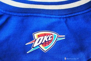 Survetement En Laine NBA Oklahoma City Thunder Kevin Durant 35 Bleu