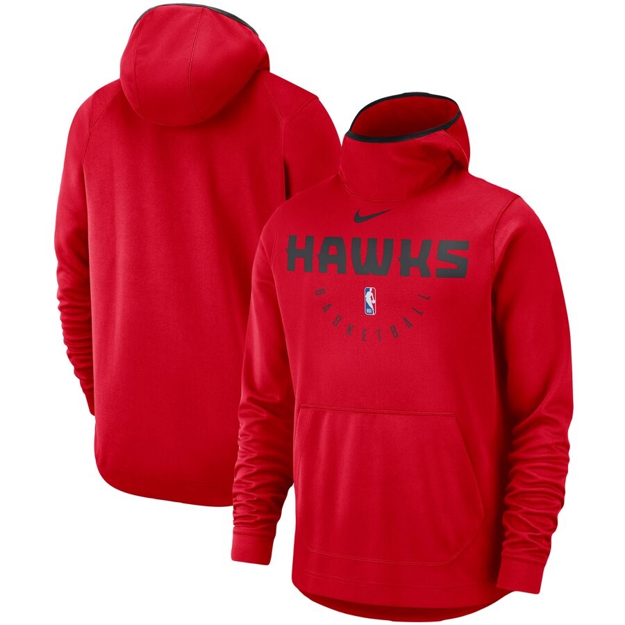 Atlanta Hawks Nike Red Spotlight Performance Pullover Hoodie - Maillot ...