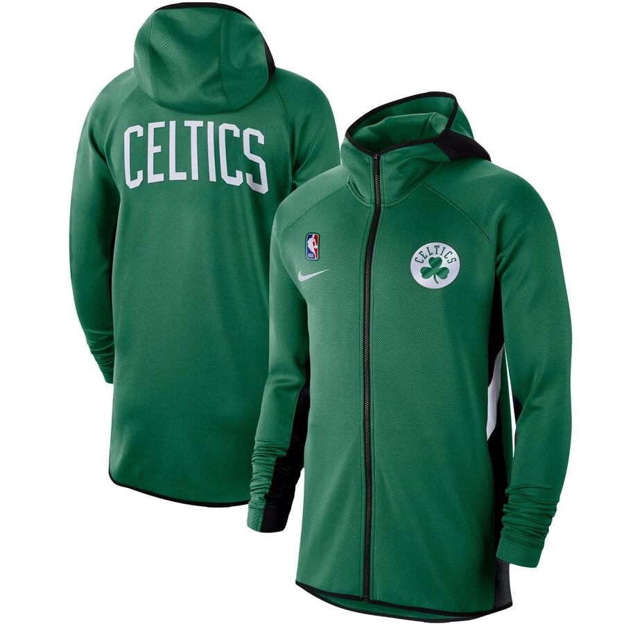 Boston Celtics Nike Kelly Green Authentic Showtime Therma Flex ...