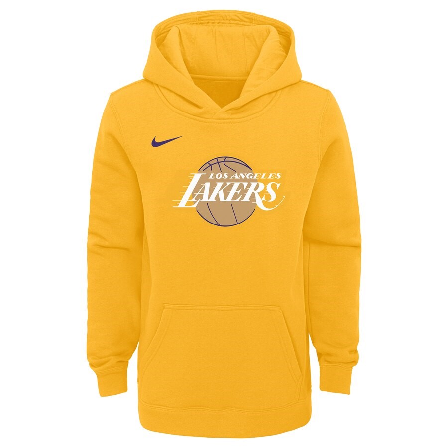 Los Angeles Lakers Nike Gold 2019/20 City Edition Club Pullover Hoodie ...