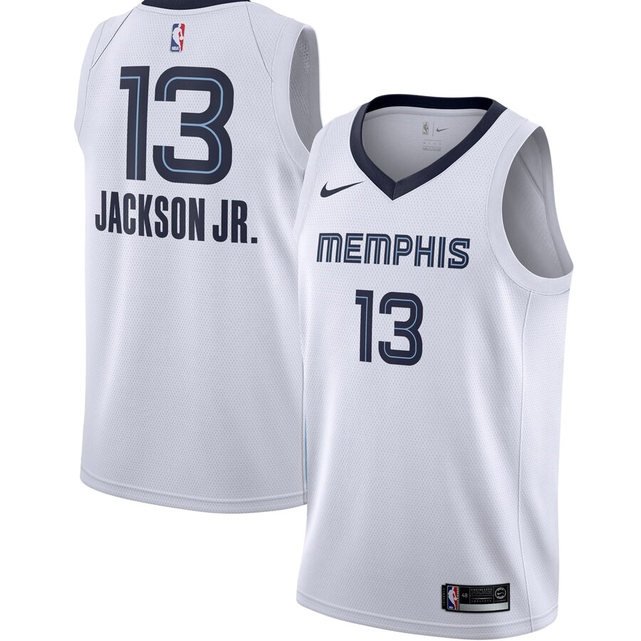 Memphis Grizzlies Jaren Jackson Jr. Nike White 2019/2020 Swingman ...