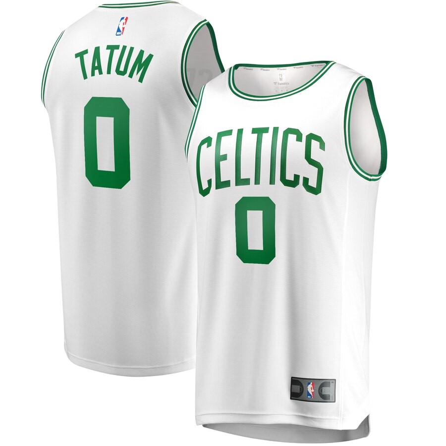 Boston Celtics Jayson Tatum Fanatics Branded White Fast Break Replica ...