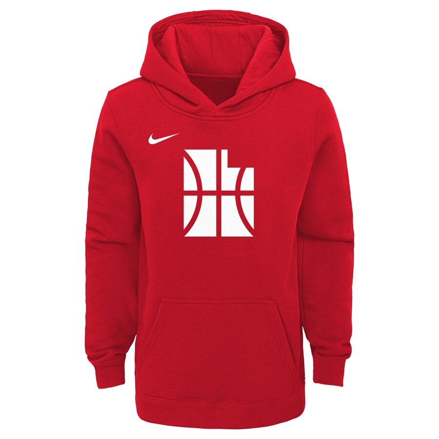 Utah Jazz Nike Red 2019/20 City Edition Club Pullover Hoodie - Maillot ...