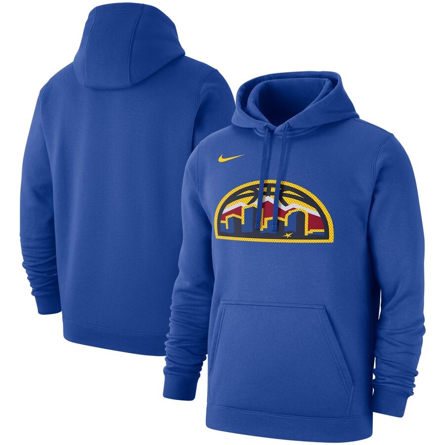 Denver Nuggets Nike Royal 2019/20 Statement Edition Club Pullover ...