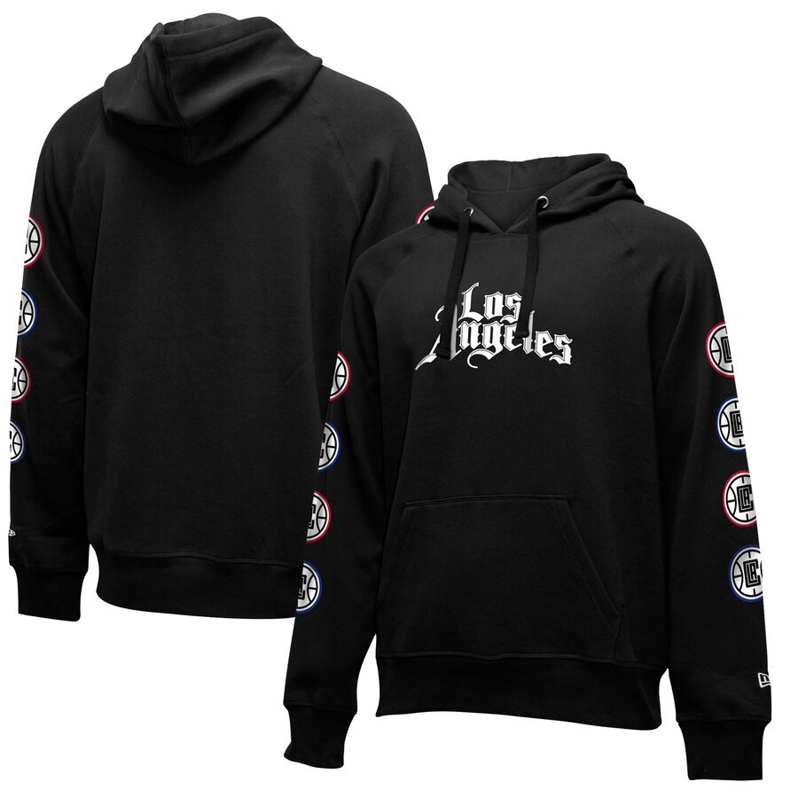 Download LA Clippers New Era Black 2019/20 City Edition Pullover ...