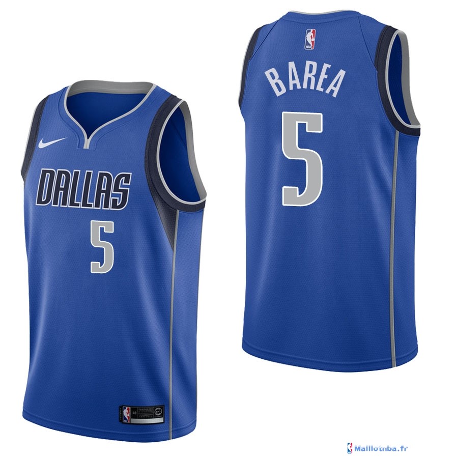 Maillot NBA Pas Cher Dallas J.J. Barea Mavericks 5 Bleu Icon - Maillot ...