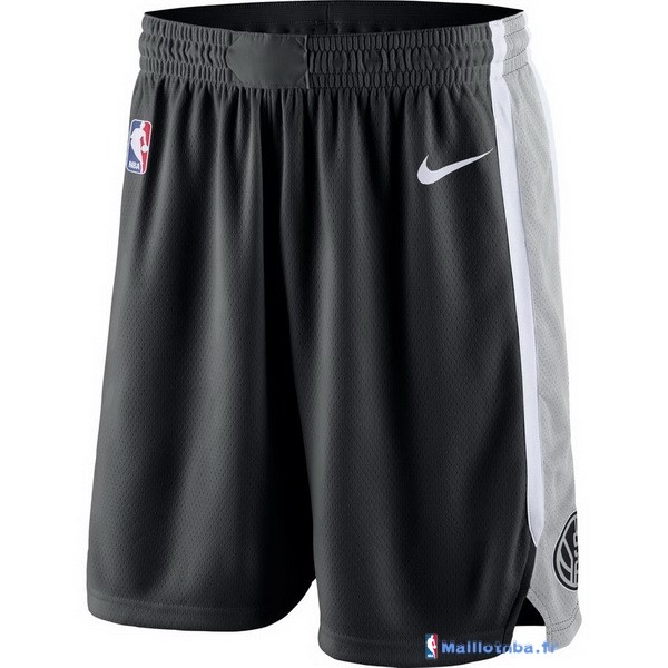 Pantalon NBA Pas Cher Brooklyn Nets Nike Gris - Maillot Basket NBA Pas Cher