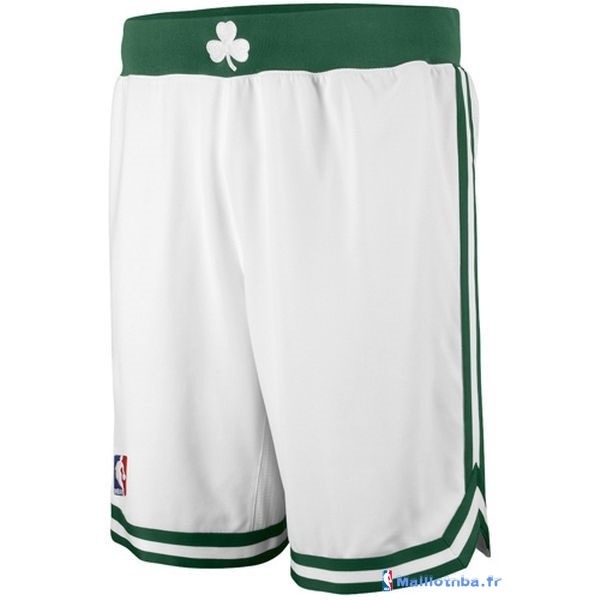 Pantalon NBA Pas Cher Boston Celtics Blanc - Maillot Basket NBA Pas Cher